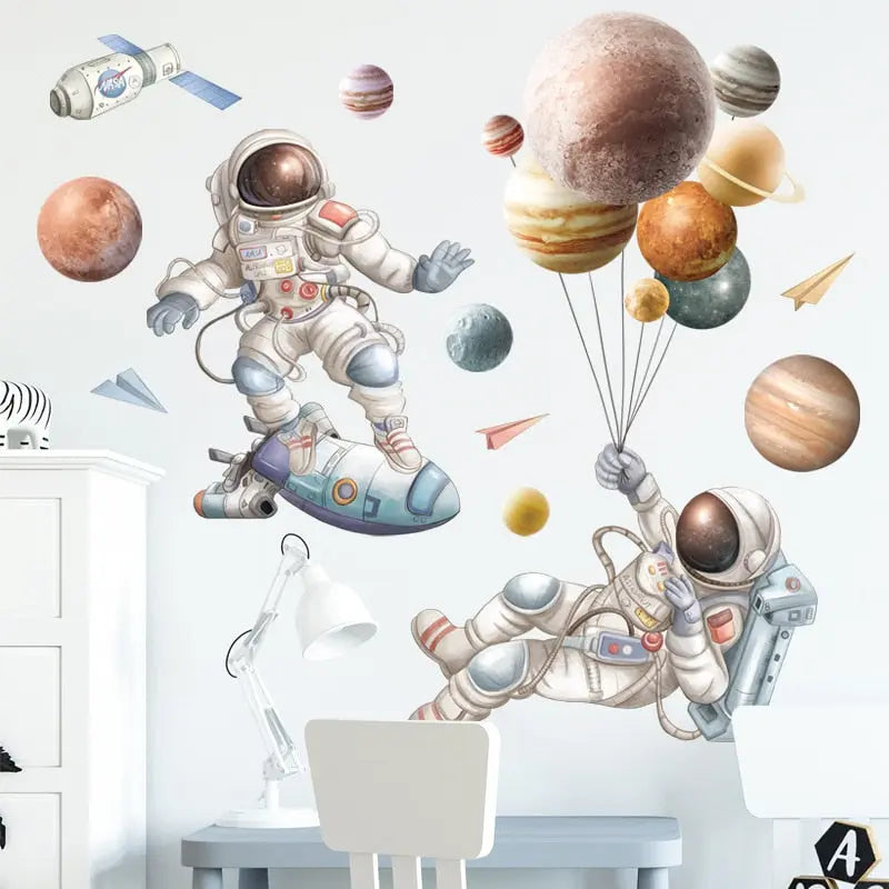 Astronauten-Wandaufkleber - Zero K-os