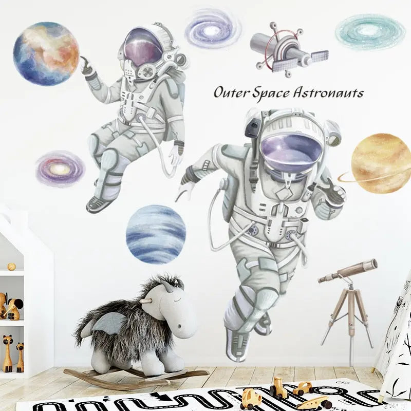 Astronauten-Wandaufkleber - Zero K-os