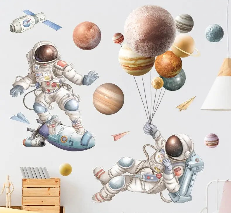 Astronauten-Wandaufkleber - Zero K-os