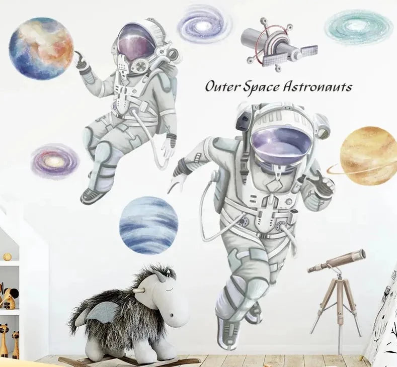 Astronauten-Wandaufkleber - Zero K-os