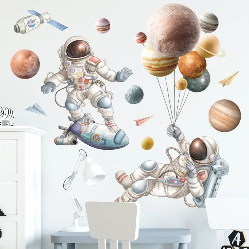 Astronauten-Wandaufkleber - Zero K-os