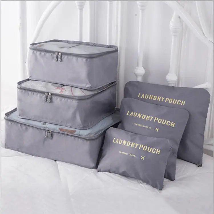 6- teilige Gepäckorganizer in unterschiedlichen Größen. +++++ Spezial Angebot für den Kauf mehrere Sets - Zero K-os