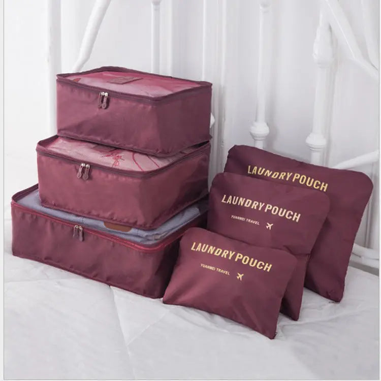 6- teilige Gepäckorganizer in unterschiedlichen Größen. +++++ Spezial Angebot für den Kauf mehrere Sets - Zero K-os