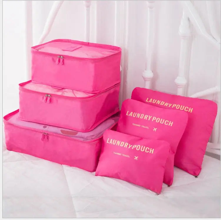 6- teilige Gepäckorganizer in unterschiedlichen Größen. +++++ Spezial Angebot für den Kauf mehrere Sets - Zero K-os
