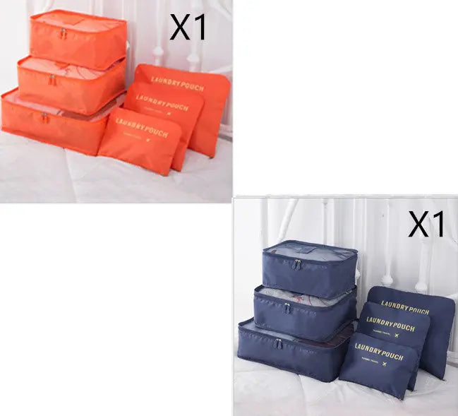 6- teilige Gepäckorganizer in unterschiedlichen Größen. +++++ Spezial Angebot für den Kauf mehrere Sets - Zero K-os