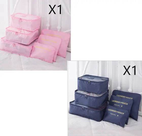 6- teilige Gepäckorganizer in unterschiedlichen Größen. +++++ Spezial Angebot für den Kauf mehrere Sets - Zero K-os