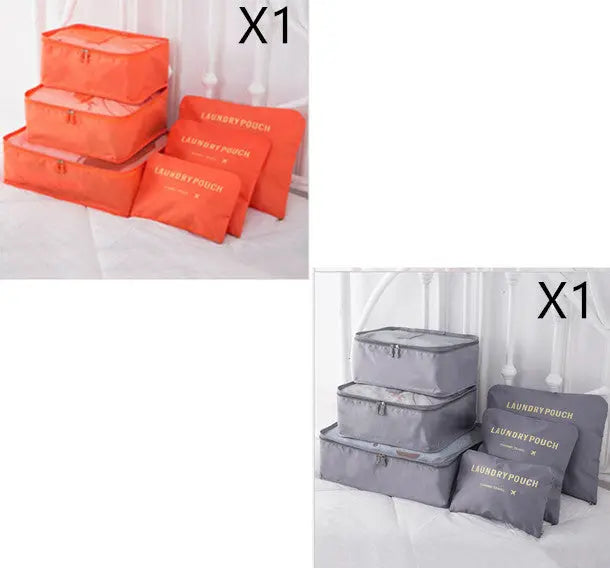 6- teilige Gepäckorganizer in unterschiedlichen Größen. +++++ Spezial Angebot für den Kauf mehrere Sets - Zero K-os
