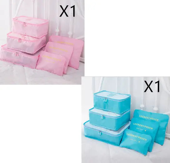 6- teilige Gepäckorganizer in unterschiedlichen Größen. +++++ Spezial Angebot für den Kauf mehrere Sets - Zero K-os