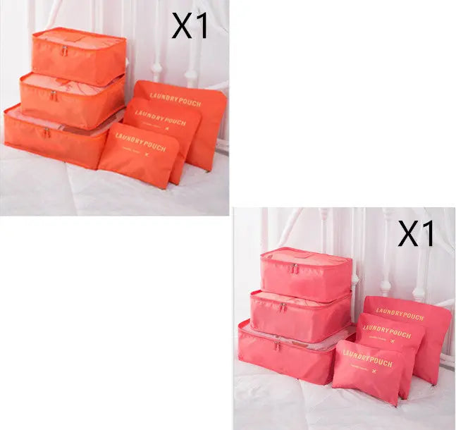 6- teilige Gepäckorganizer in unterschiedlichen Größen. +++++ Spezial Angebot für den Kauf mehrere Sets - Zero K-os