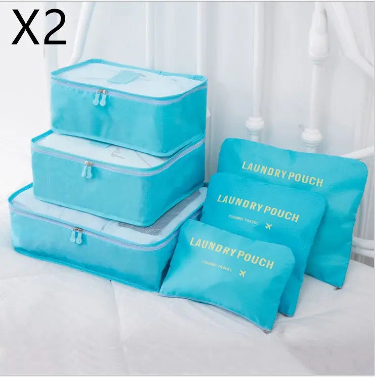 6- teilige Gepäckorganizer in unterschiedlichen Größen. +++++ Spezial Angebot für den Kauf mehrere Sets - Zero K-os