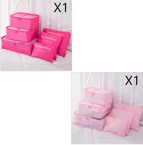 6- teilige Gepäckorganizer in unterschiedlichen Größen. +++++ Spezial Angebot für den Kauf mehrere Sets - Zero K-os