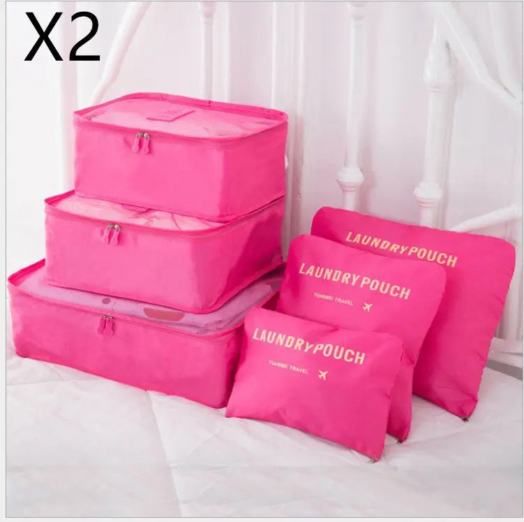 6- teilige Gepäckorganizer in unterschiedlichen Größen. +++++ Spezial Angebot für den Kauf mehrere Sets - Zero K-os