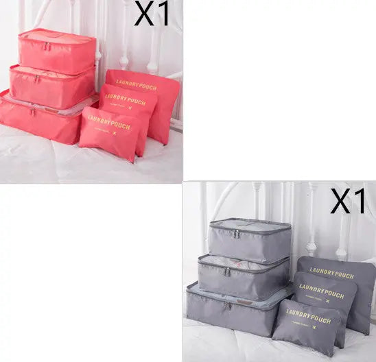 6- teilige Gepäckorganizer in unterschiedlichen Größen. +++++ Spezial Angebot für den Kauf mehrere Sets - Zero K-os