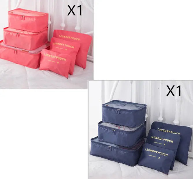 6- teilige Gepäckorganizer in unterschiedlichen Größen. +++++ Spezial Angebot für den Kauf mehrere Sets - Zero K-os