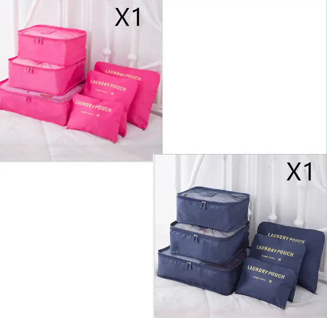 6- teilige Gepäckorganizer in unterschiedlichen Größen. +++++ Spezial Angebot für den Kauf mehrere Sets - Zero K-os