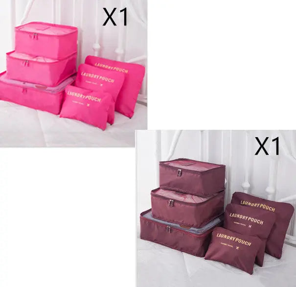 6- teilige Gepäckorganizer in unterschiedlichen Größen. +++++ Spezial Angebot für den Kauf mehrere Sets - Zero K-os