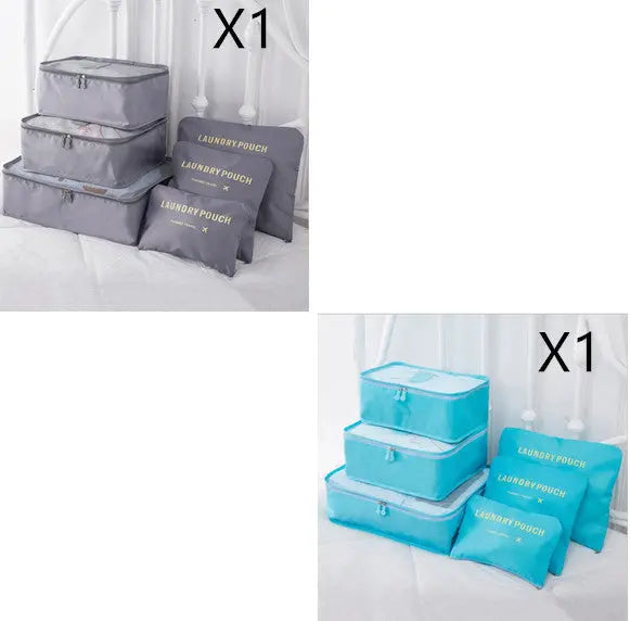 6- teilige Gepäckorganizer in unterschiedlichen Größen. +++++ Spezial Angebot für den Kauf mehrere Sets - Zero K-os