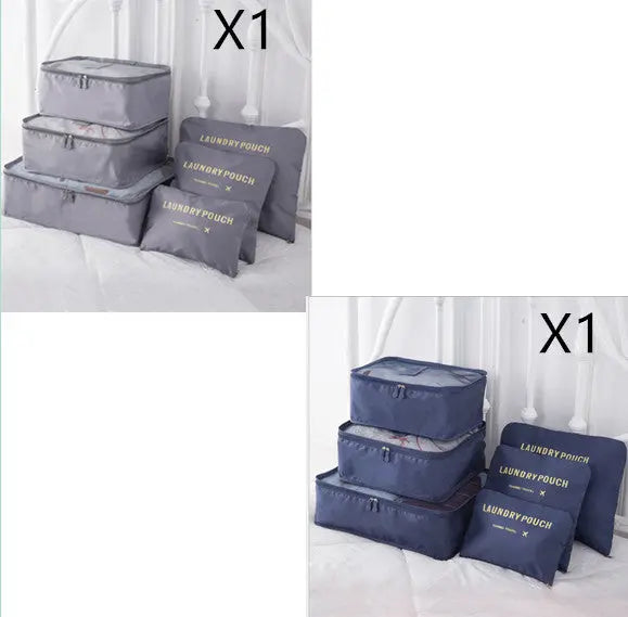 6- teilige Gepäckorganizer in unterschiedlichen Größen. +++++ Spezial Angebot für den Kauf mehrere Sets - Zero K-os