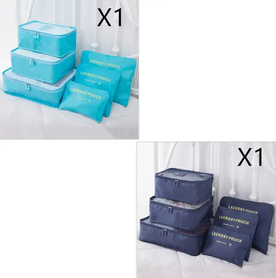 6- teilige Gepäckorganizer in unterschiedlichen Größen. +++++ Spezial Angebot für den Kauf mehrere Sets - Zero K-os