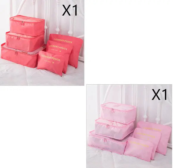 6- teilige Gepäckorganizer in unterschiedlichen Größen. +++++ Spezial Angebot für den Kauf mehrere Sets - Zero K-os