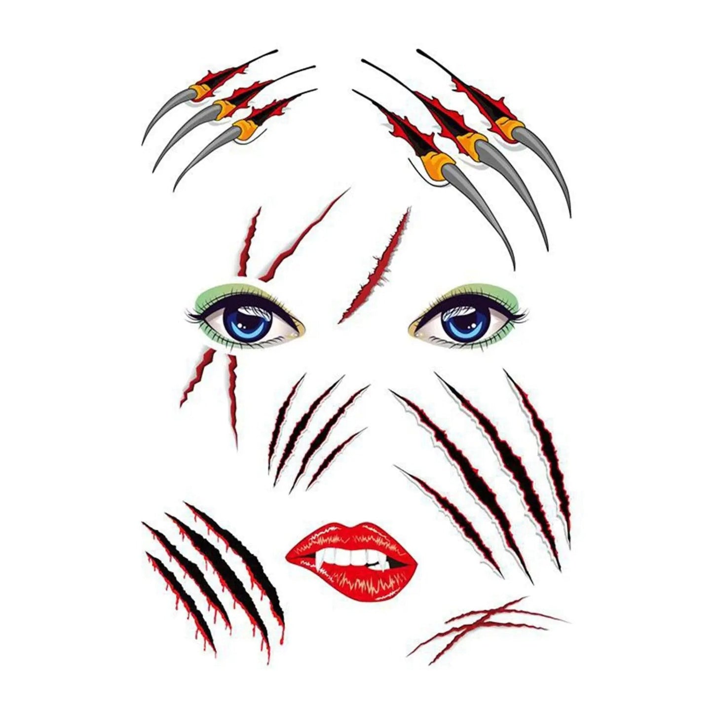 Halloween Temporäre Tattoos