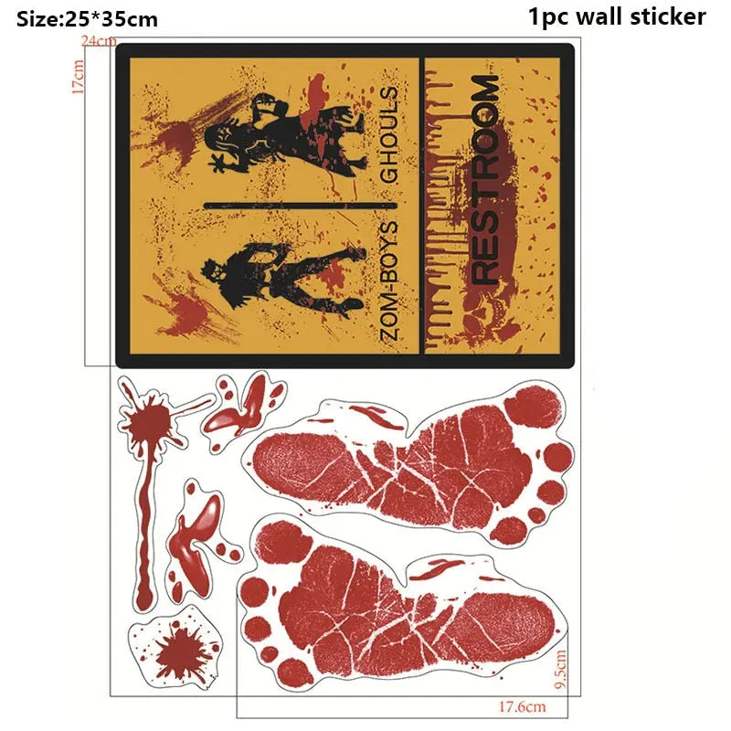 Halloween Wandsticker - Zero K-os