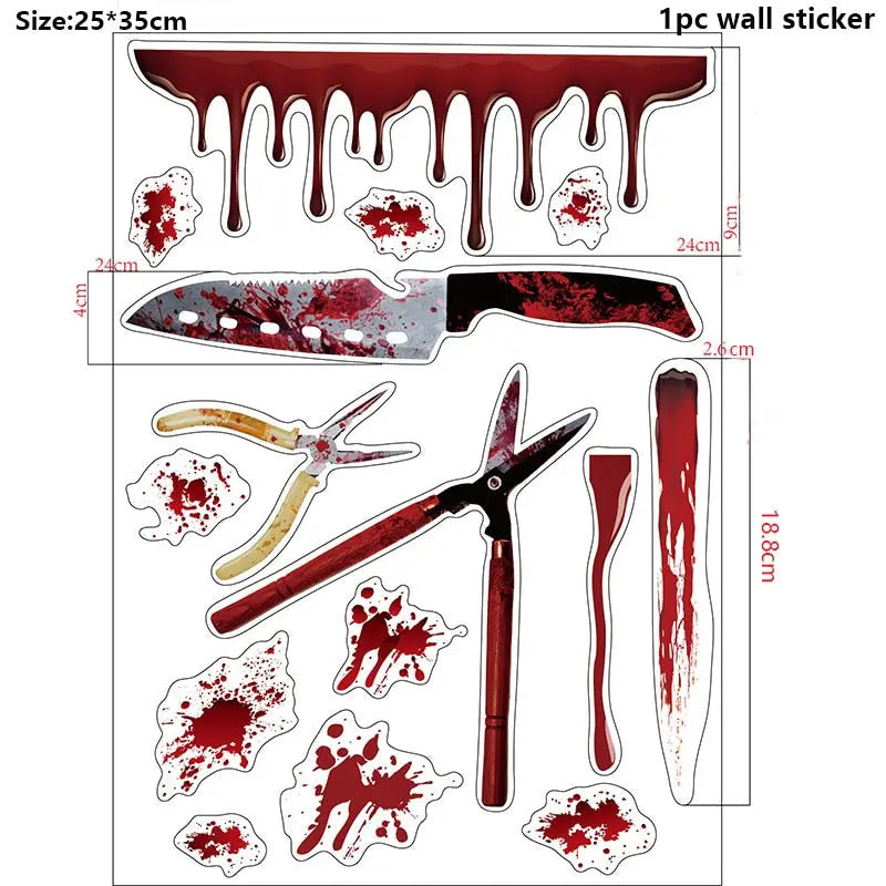 Halloween Wandsticker - Zero K-os