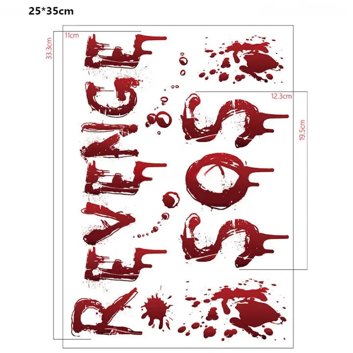 Halloween Wandsticker - Zero K-os