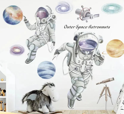 Astronauten-Wandaufkleber - Zero K-os