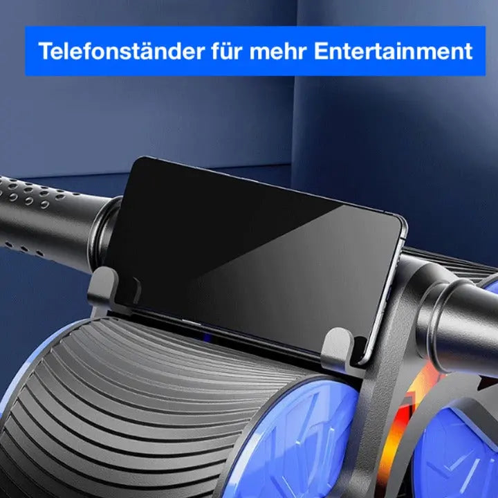 Bauchmuskeltrainer mit automatischem Rebound