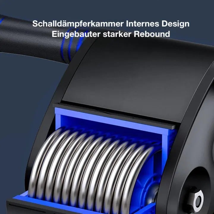 Bauchmuskeltrainer mit automatischem Rebound