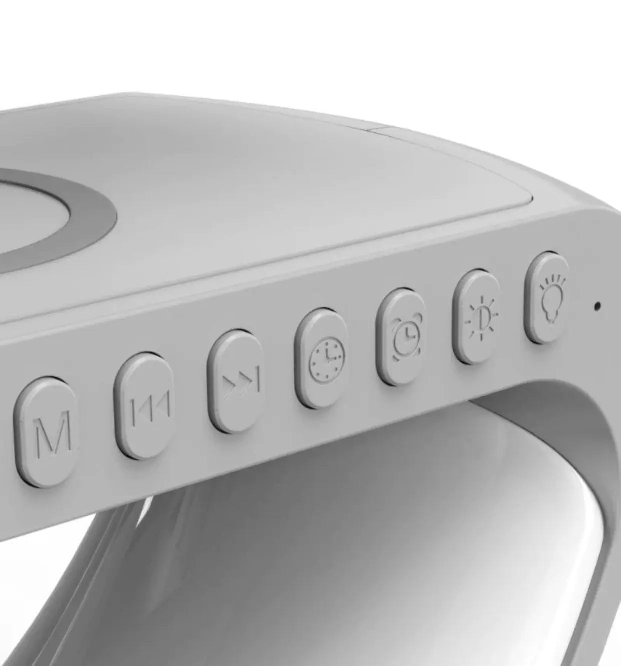 Exklusives Ambiente LED Licht mit integrierter Ladestation und Lautsprechern