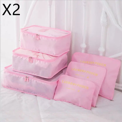 6- teilige Gepäckorganizer in unterschiedlichen Größen.   +++++   Spezial Angebot für den Kauf mehrere Sets - Zero K-os