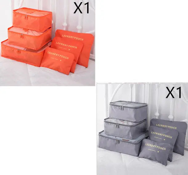 6- teilige Gepäckorganizer in unterschiedlichen Größen.   +++++   Spezial Angebot für den Kauf mehrere Sets - Zero K-os