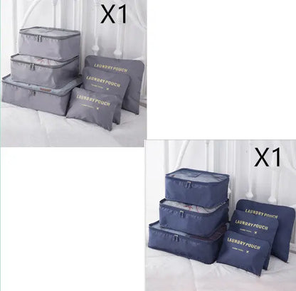 6- teilige Gepäckorganizer in unterschiedlichen Größen.   +++++   Spezial Angebot für den Kauf mehrere Sets - Zero K-os
