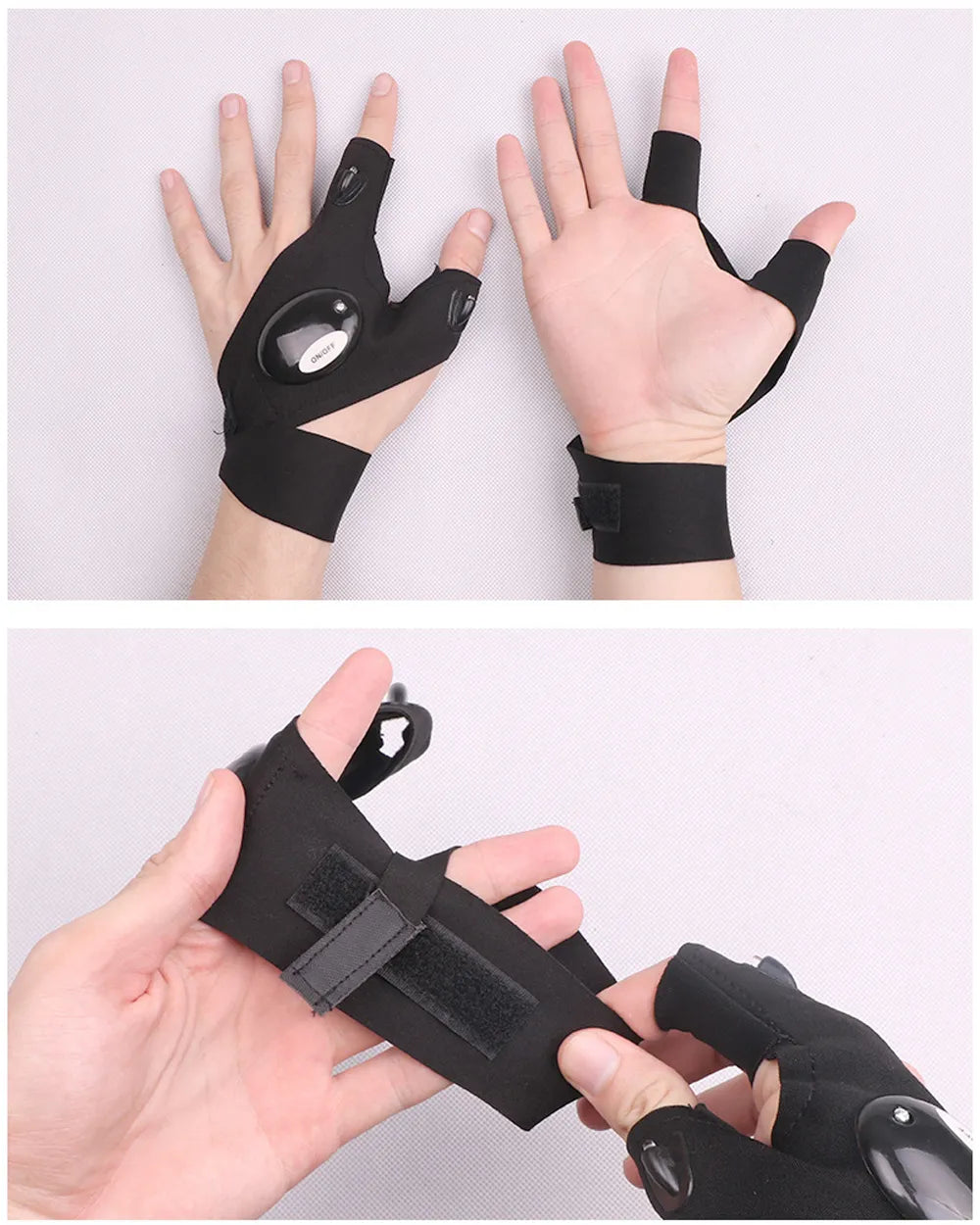 LED-Handschuhe - Zero K-os