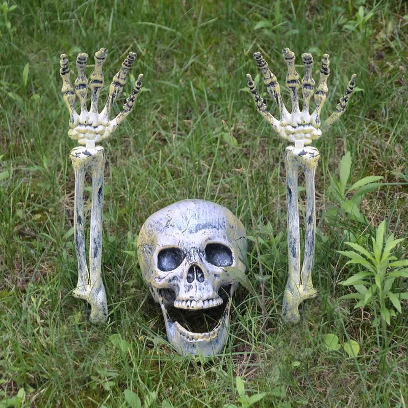 Halloween-Skelett Garten-Deko