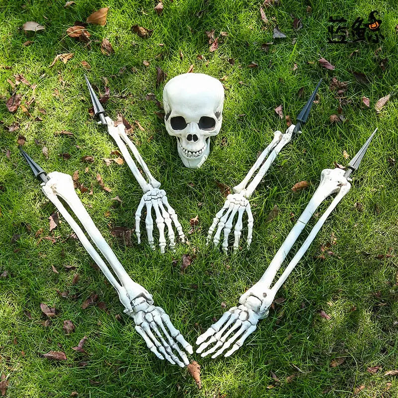 Halloween-Skelett Garten-Deko