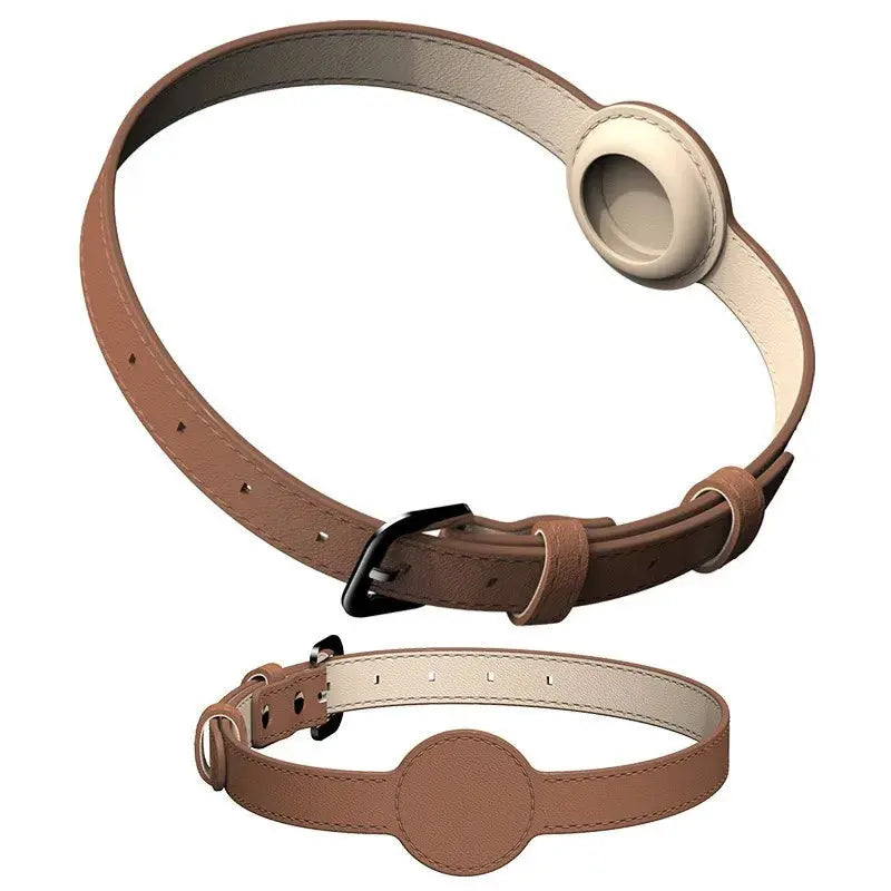 Haustierhalsband mit Airtag Halterung