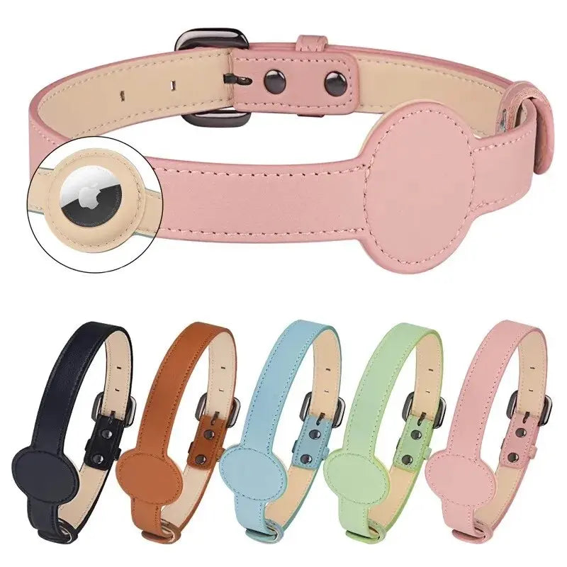 Haustierhalsband mit Airtag Halterung