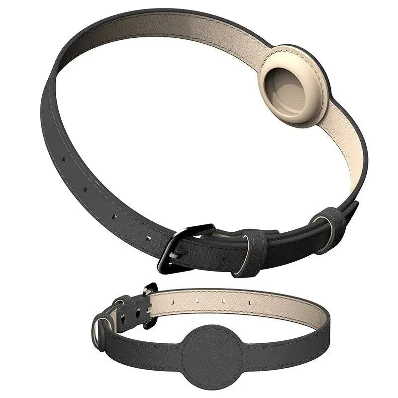 Haustierhalsband mit Airtag Halterung