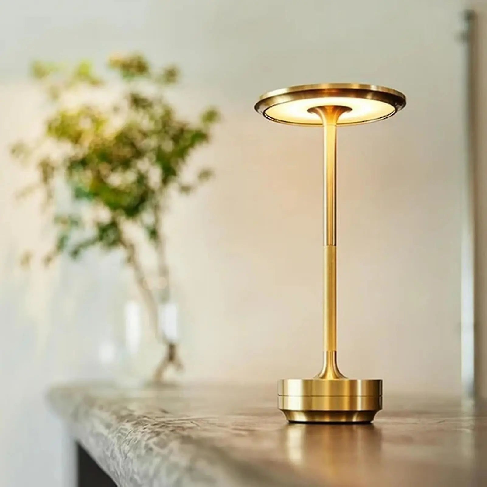 Kabellose Retro-Tischlampe
