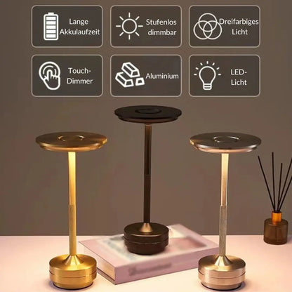Kabellose Retro-Tischlampe