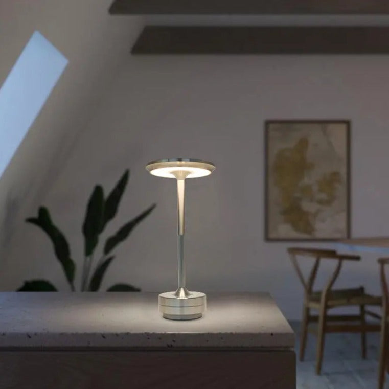 Kabellose Retro-Tischlampe