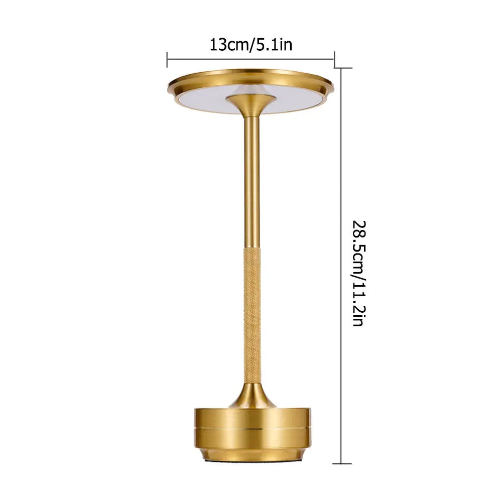 Kabellose Retro-Tischlampe