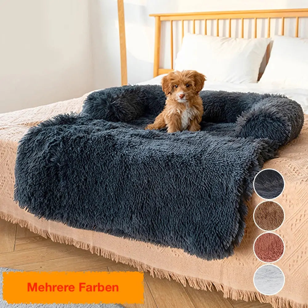 Kuscheliger Sofaschutz für Hunde