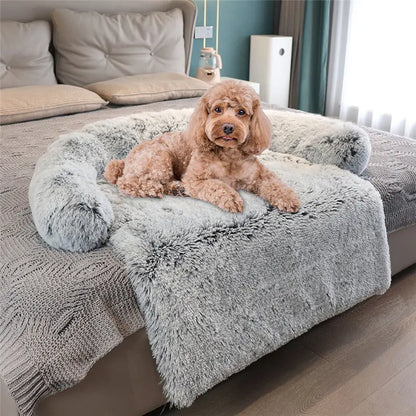 Kuscheliger Sofaschutz für Hunde