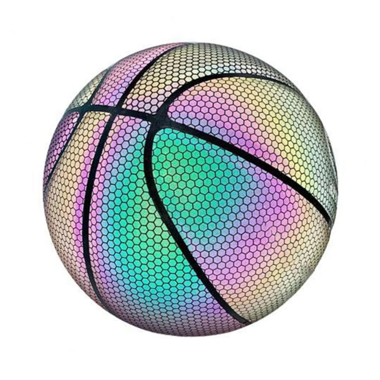 Leuchtender Basketball