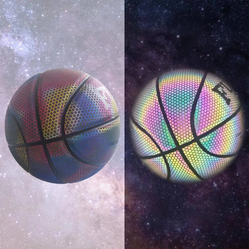 Leuchtender Basketball