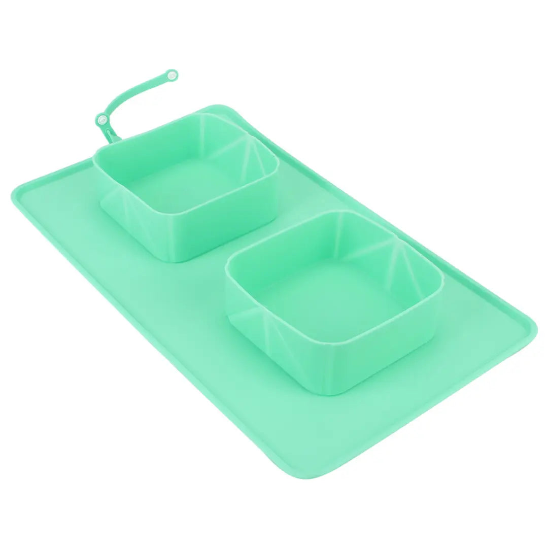 Outdoor-Futternapf aus Silikon